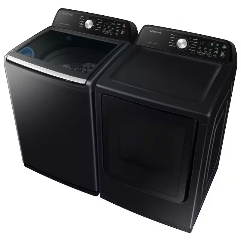 7.4 cu. ft. Vented Front Load Smart Gas Dryer with Sensor Dry in Brushed Black I619991