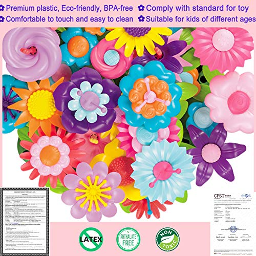 200 Pcs Flower Building Toy Set B871514