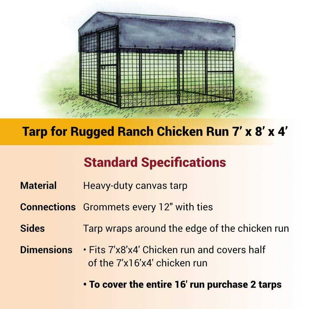 8 ft. Chicken Run F899