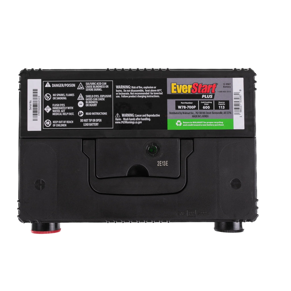 Lead Acid Group 78 Automotive Battery 12 Volts 600 CCA J291200