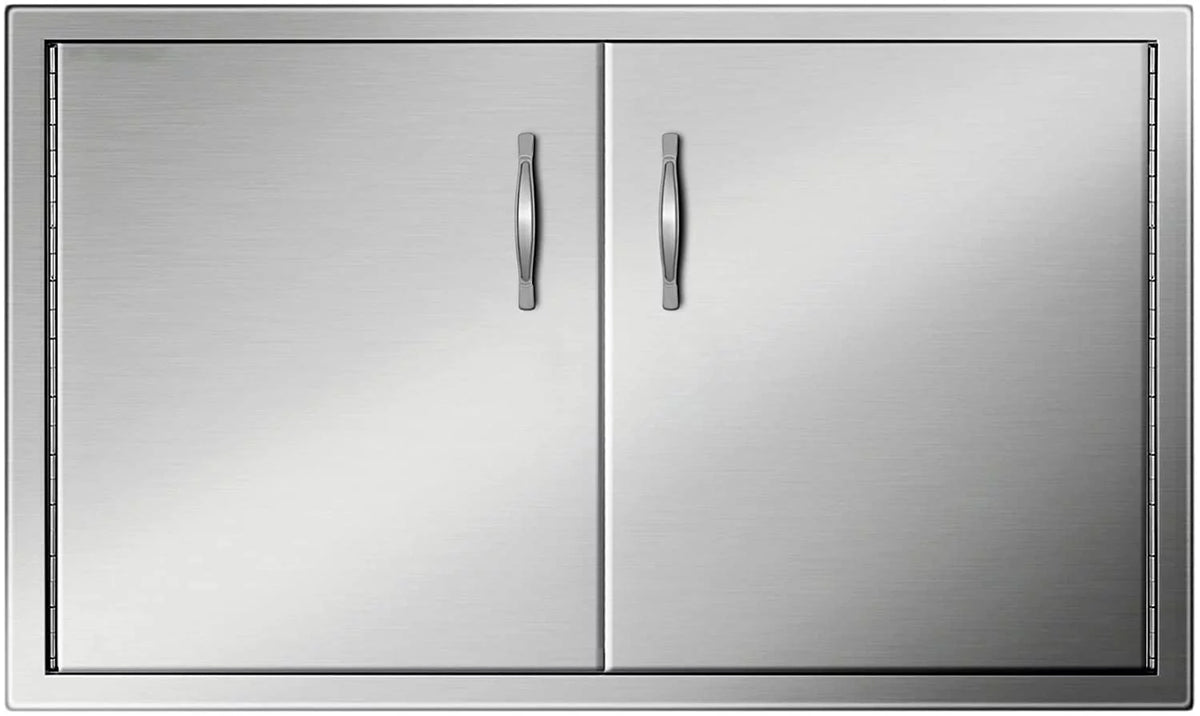 Stainless Steel Double Door L80209