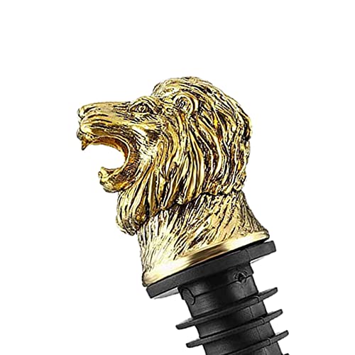 Zinc Alloy Animal Stag Head Bottle Pourer Q7324