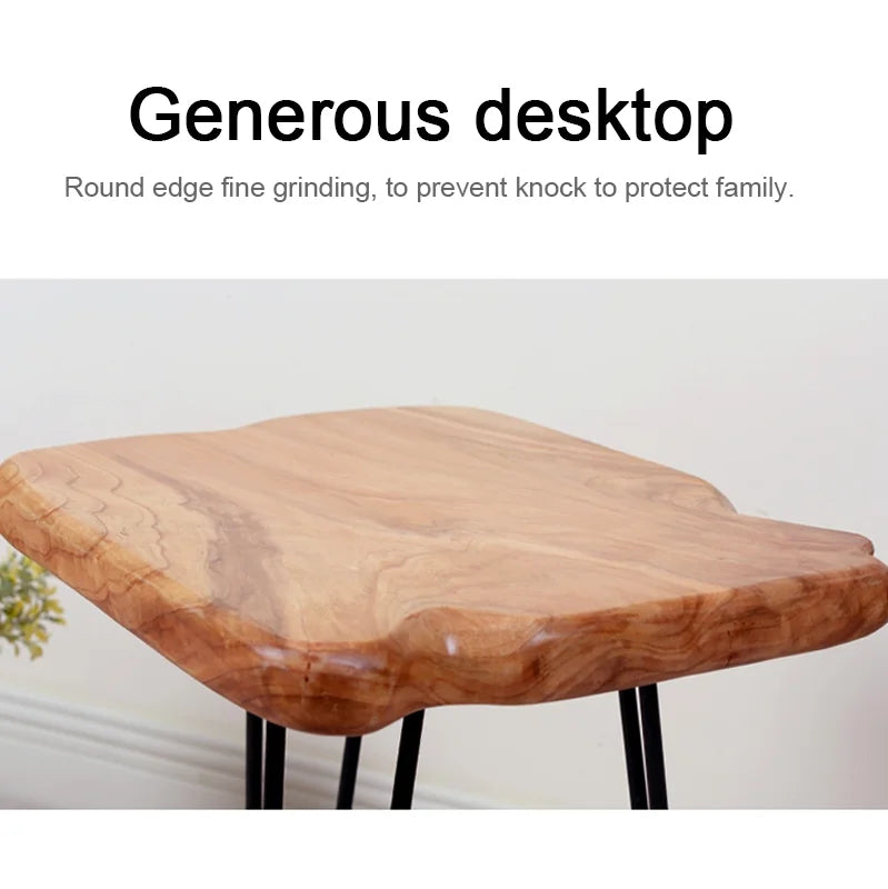 Natural Wood End Table U73299