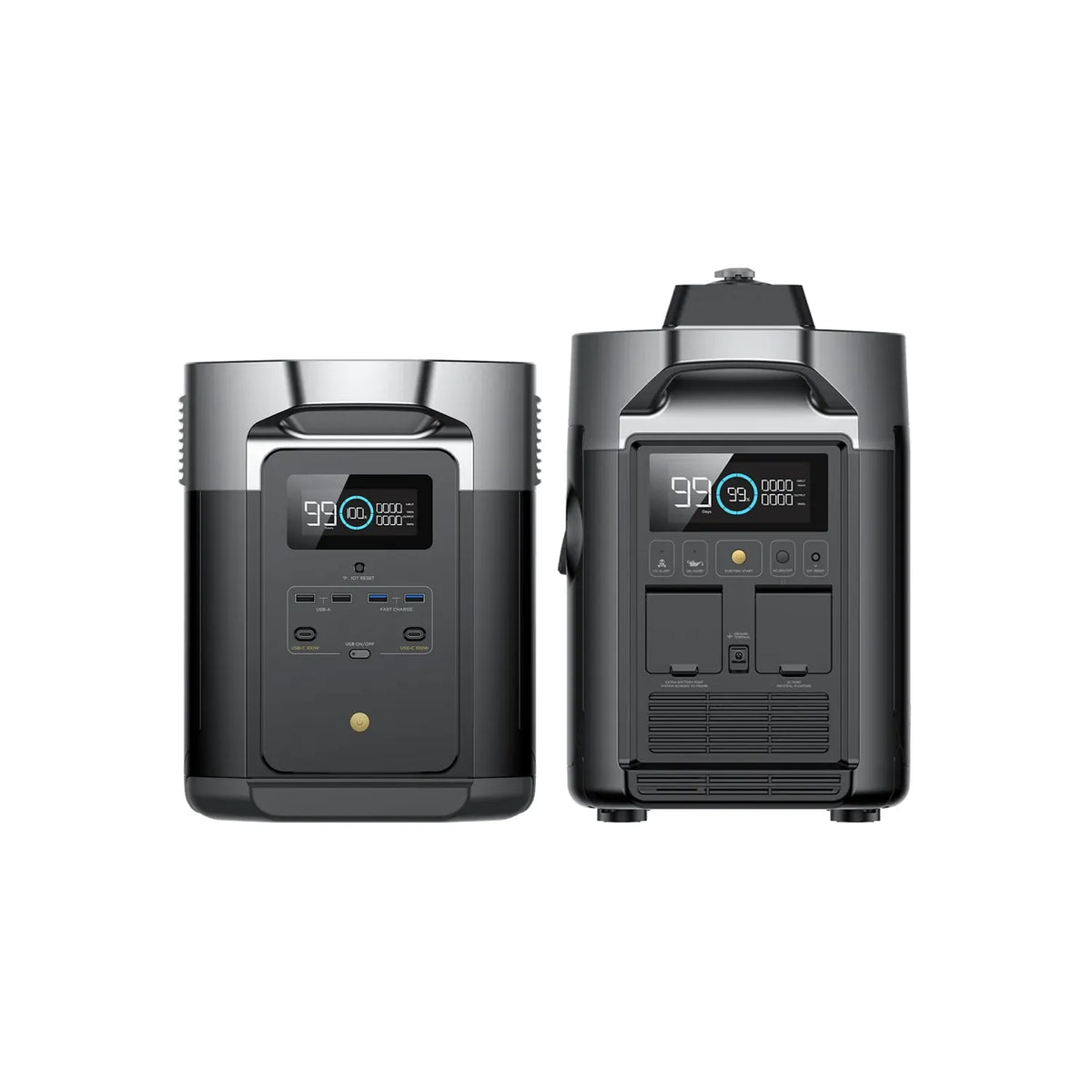 Portable Power Station and Dual Fuel Smart Generator M98787