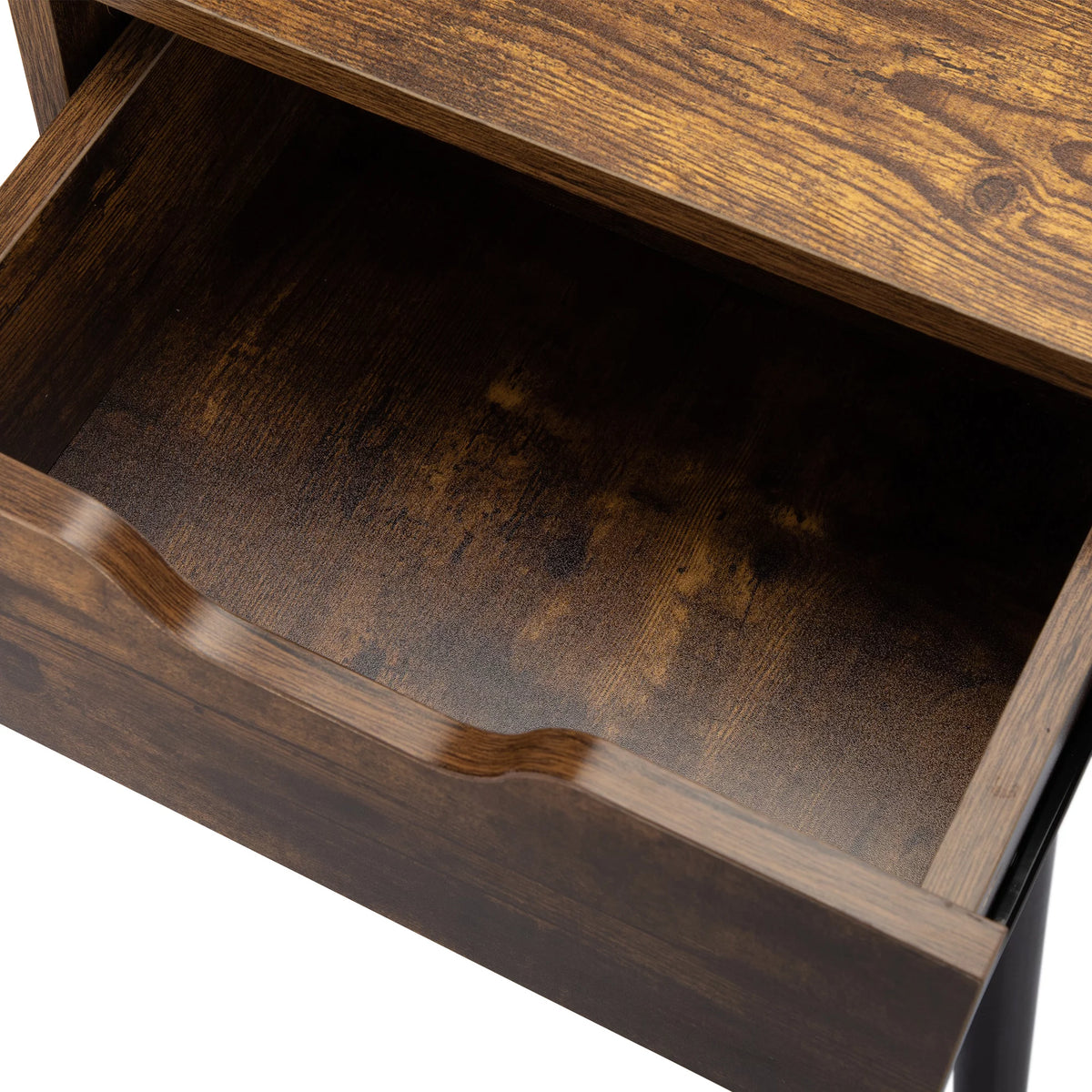 Set of 2 Nightstand Bedside Table with Drawer Storage I1233