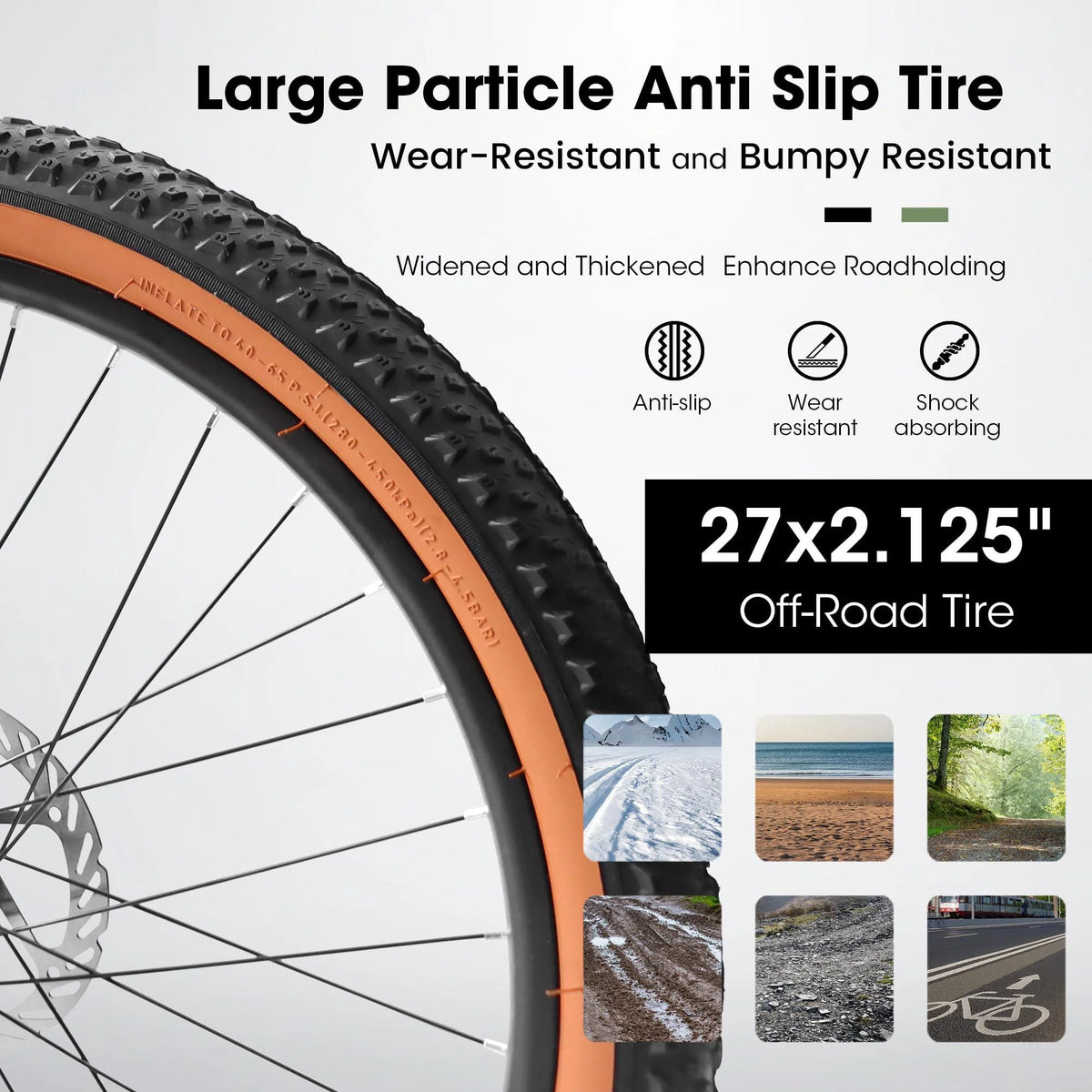 27.5 Inch 21 Speed Carbon Steel Mountain Bike P4202