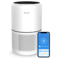 White Black True HEPA Air Purifier A96265