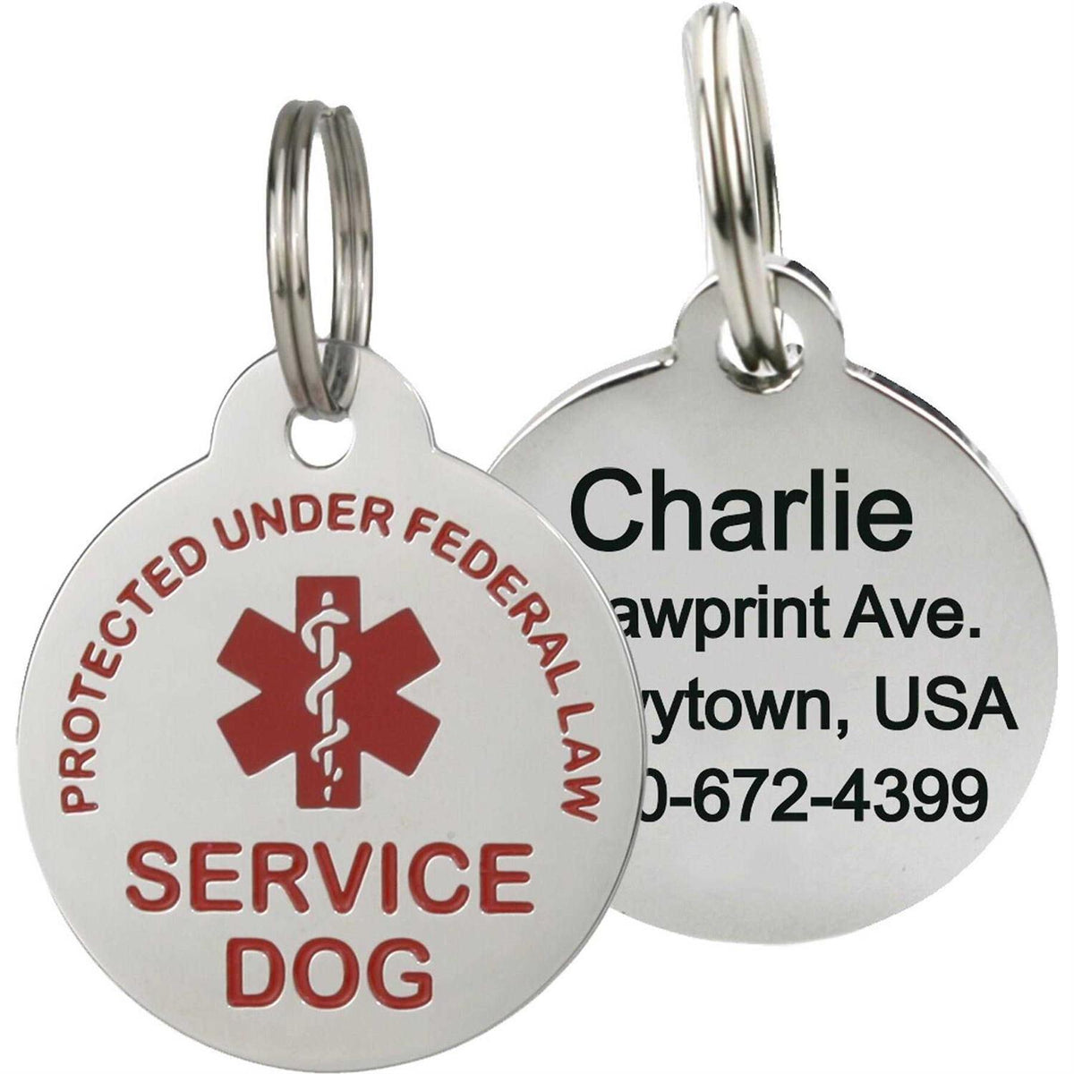 Personalized Dog ID Tag Q38850