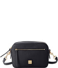 Black Saffiano Camera Zip Crossbody Bag S65438