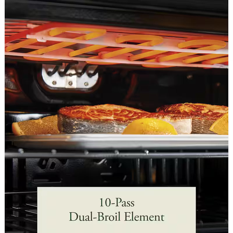 27 in. Double Electric Wall Oven with Convection in Stainless Steel M86906