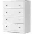 White 4 Drawer Dresser Chest C994222