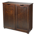 Mahogany Brown 6-Tier Wooden Shoe Dresser H18923