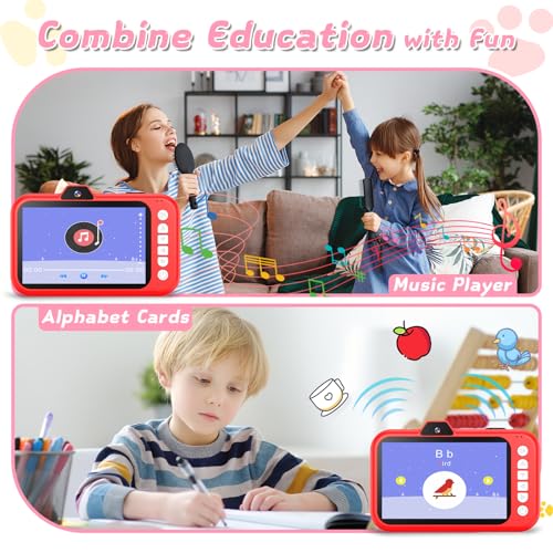 Kids Digital Camera with Rotating Zoom Lens, 3.5” Screen, 1080P, 32GB Card P820