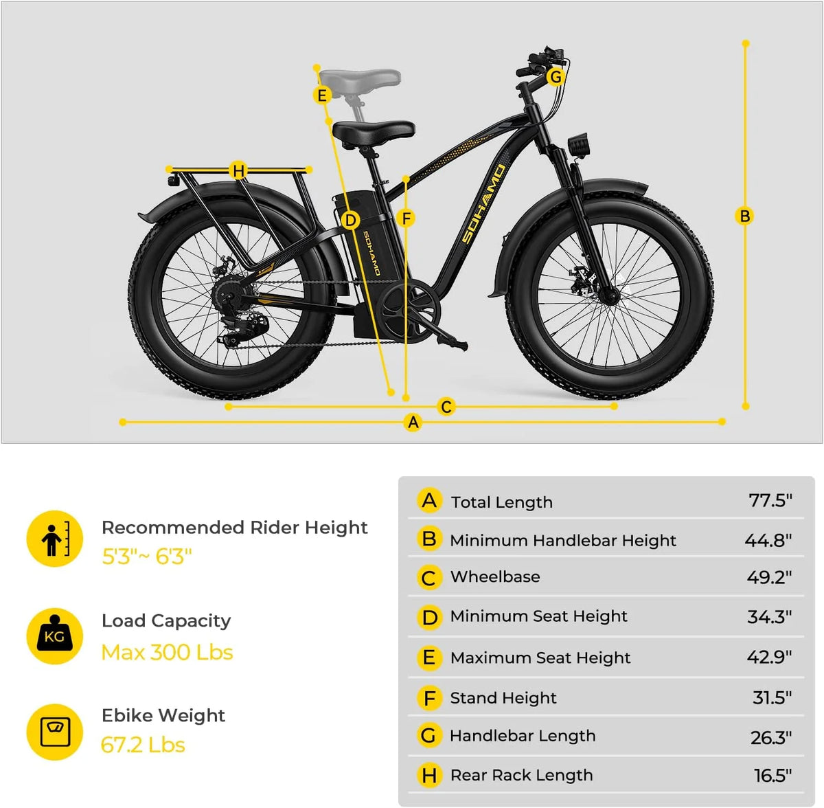 Foldable 20 Fat Tire Electric Bike with 750W Motor V16247