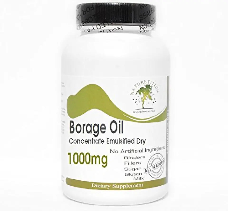 Borage Oil 1000mg 200 Capsules K81374