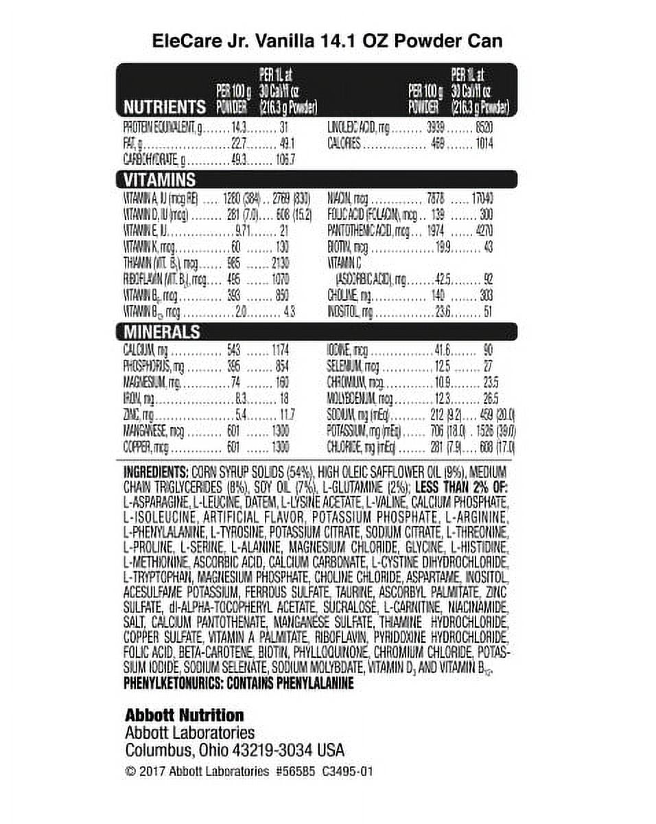 Nutrition Powder 14.1-oz Pack of 6 J446