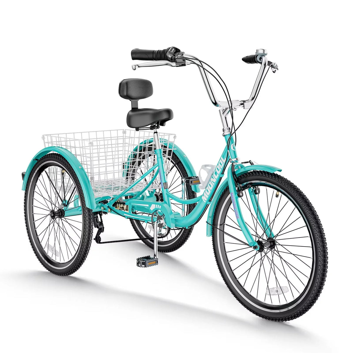 7 Speed Adult Tricycle with Basket & Dual Braking System V329049