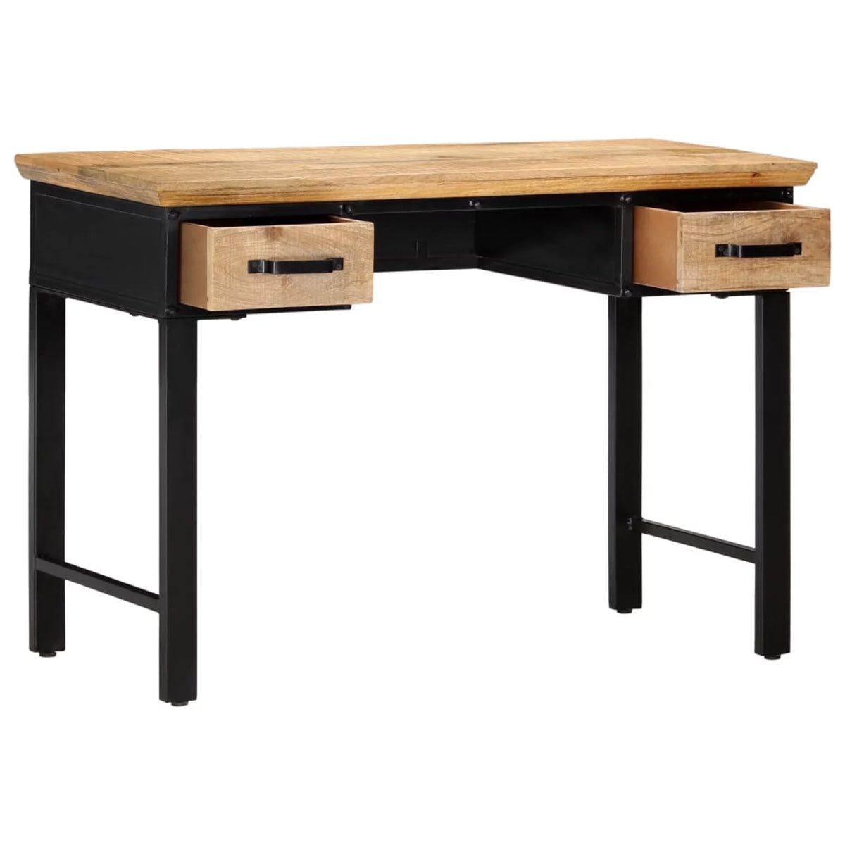 Mango Wood Writing Desk with 2 Storage Drawers F701276