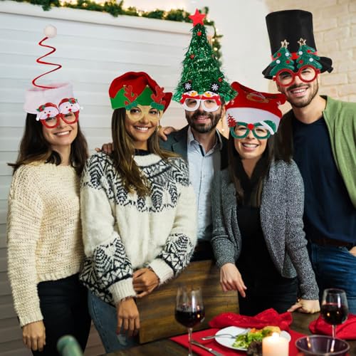 21 Pcs Christmas Photo Booth Props Kit S3812