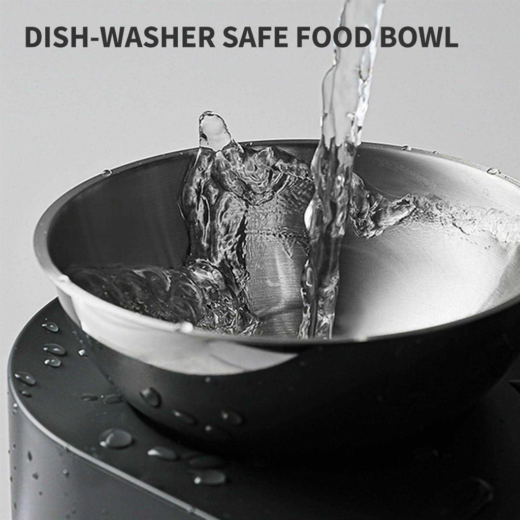 Raised Stainless Steel Dog Cat Food and Water Bowl I36734